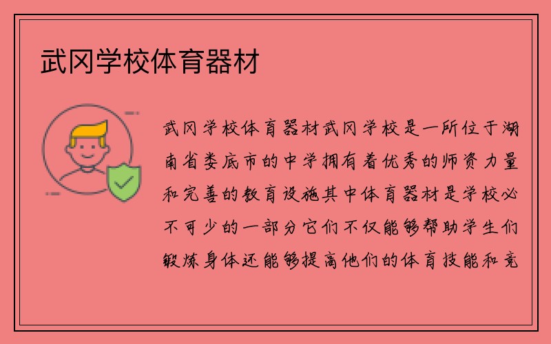 武冈学校体育器材